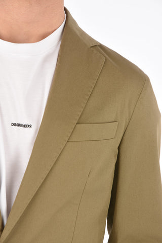 Giacca 2 Bottoni con Tasche con Aletta