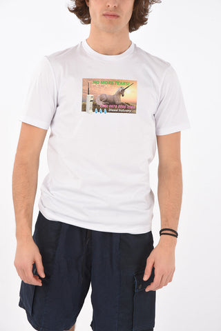 t-shirt T-JUST-A34 with NO MORE TEARS print