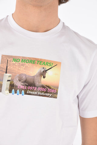 t-shirt T-JUST-A34 with NO MORE TEARS print