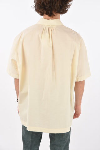 L'AMOUR short sleeve MOISSON shirt with front embroidery