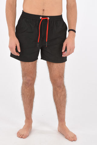 COCA COLA drawstring waist CC-WAVE-COLA SW swim shorts