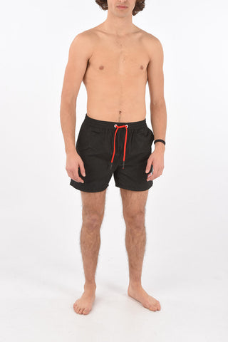 COCA COLA drawstring waist CC-WAVE-COLA SW swim shorts