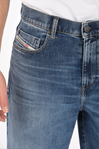Stonewashed D-STRUKT Denim Shorts