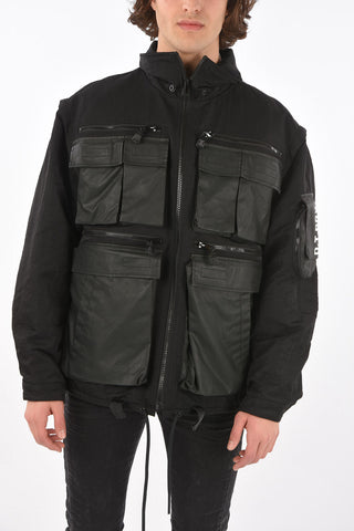 padded J-AKKAD utility jacket