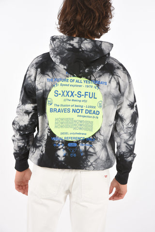 shaded S-MOONY sweatshirt with hood