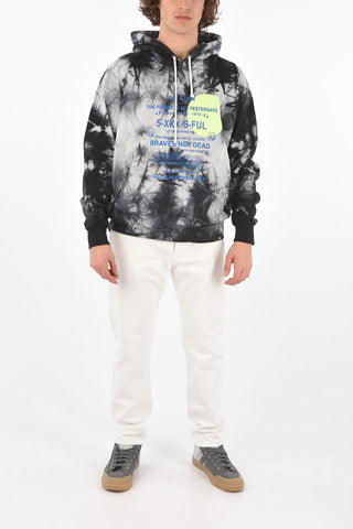 shaded S-MOONY sweatshirt with hood