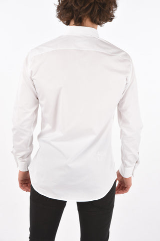 Pure Cotton Spread Collar Shirt