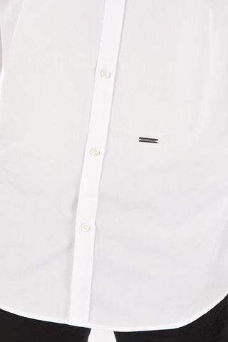 Pure Cotton Spread Collar Shirt