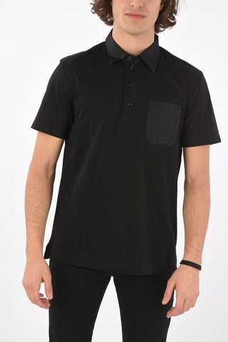 polo T-ORACLE in jersey con taschino