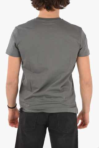 crew-neck T-RUBIN-POCKET-J1 t-shirt with breast pocket