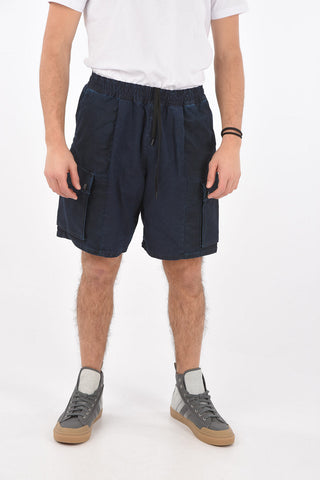 Denim D-PRONE-SP-NE Cargo Shorts