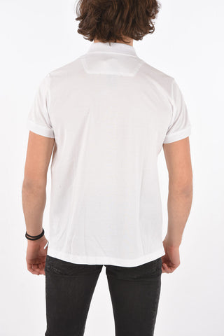 piquè cotton T-HART polo shirt with zip detail