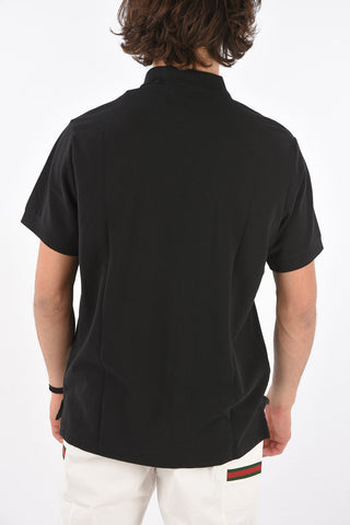 Piquè cotton Logo Embroidered Polo