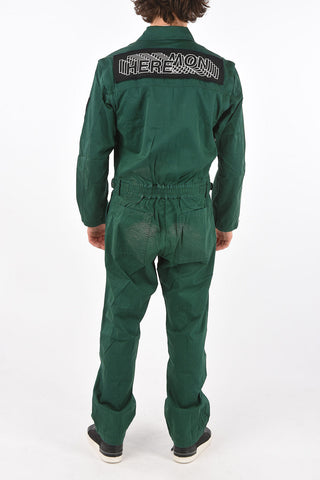 cotton P-LARRY utility jumpsuit with removable sleeve
