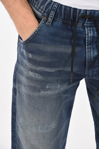 JOGGJEANS Distressed Denim D-KROOSHORT-NE Track Shorts