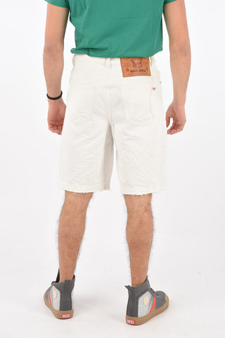 Distressed Denim D-MACS Shorts