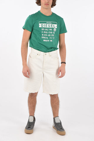 Distressed Denim D-MACS Shorts