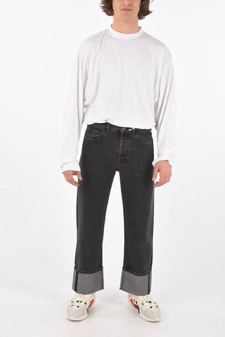 Logo Back Pocket STRAIGHT FIT Denims
