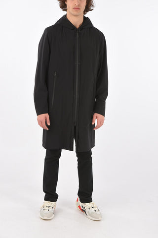 full zip EMEI raincoat with hood