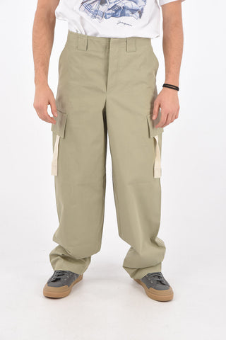 Cotton Oversized Cargo Pants