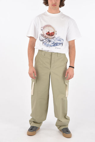 Cotton Oversized Cargo Pants