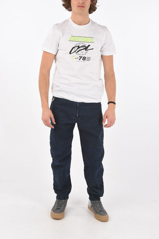 t-shirt T-DIEGOS-K34 in cotone con stampa 