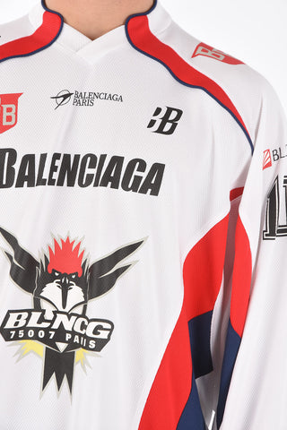 Long-sleeved HOCKEY Printed T-Shirt