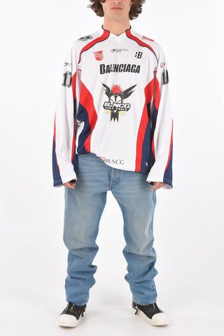 Long-sleeved HOCKEY Printed T-Shirt