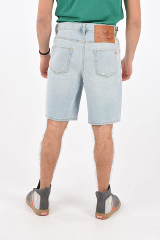 Distressed Denim D-STRUKT Shorts