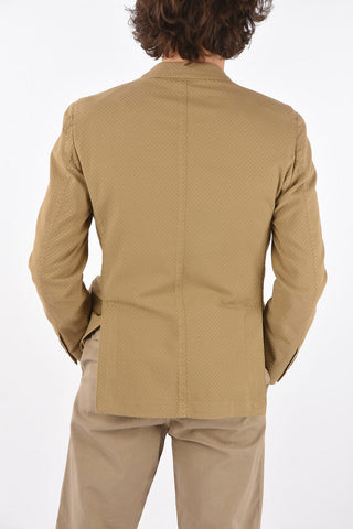 side vents notch lapel 2-button blazer