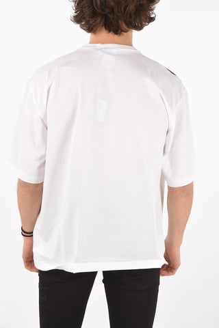 Crewneck T-shirt RELAX FIT with Shoulder Details