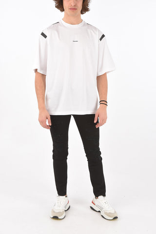 Crewneck T-shirt RELAX FIT with Shoulder Details