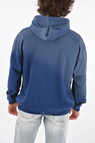 shaded maxi patch pocket S-UMMERIB-A81 sweatshirt with hood