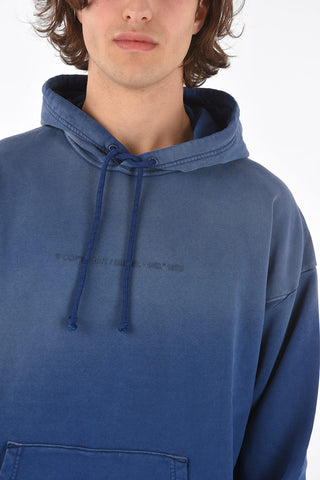 shaded maxi patch pocket S-UMMERIB-A81 sweatshirt with hood