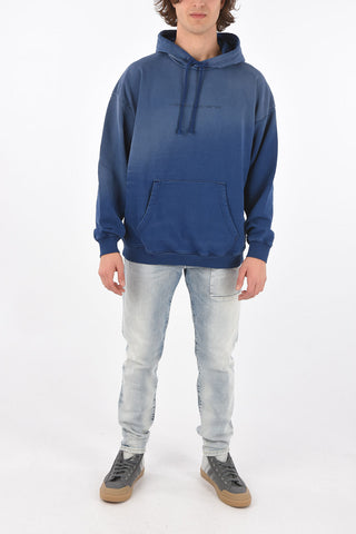shaded maxi patch pocket S-UMMERIB-A81 sweatshirt with hood