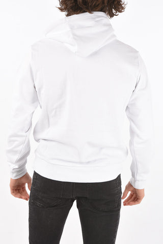 sweatshirt S-GIRK-HOOD-N1 with front logo print