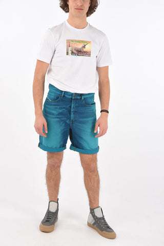 Fluo Denim D-MACS Shorts