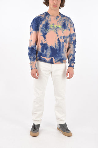 tie dye cotton S-BIAY-X10 crew-neck sweatshirt