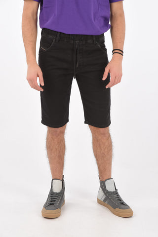 JOGGJEANS Dark Washed Denim D-KROOSHORT-NE Track Shorts