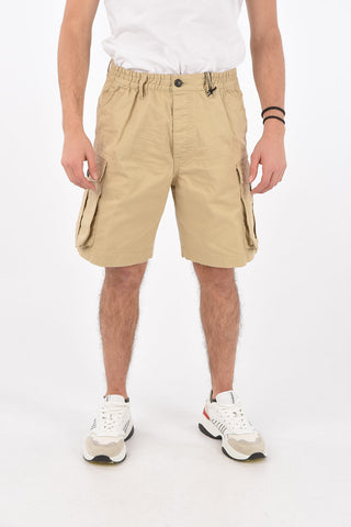 Cargo Shorts with Stretchy Waist Band