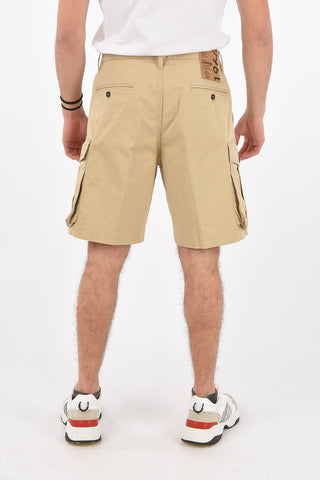 Cargo Shorts with Stretchy Waist Band