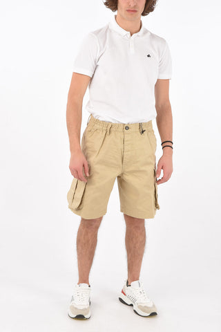 Cargo Shorts with Stretchy Waist Band