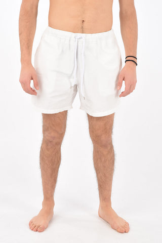 solid color  FLYING DUTCHMAN swim shorts with Waist Drawstring