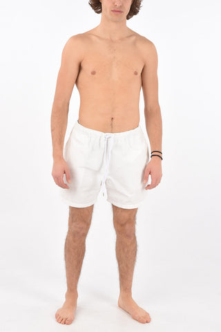 solid color  FLYING DUTCHMAN swim shorts with Waist Drawstring