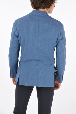 side vents notch lapel 2-button blazer