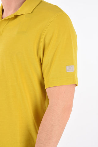 ZZEGNA wool pique' polo shirt