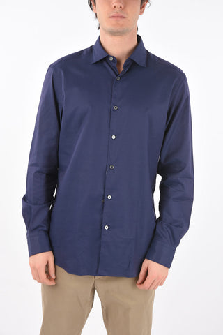 EZ LUXURY cotton spread collar shirt