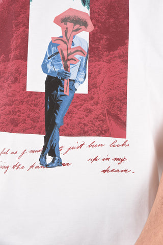 ZZEGNA t-shirt girocollo stampata