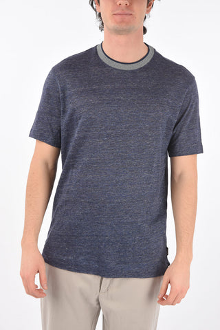 ZZEGNA flax t-shirt