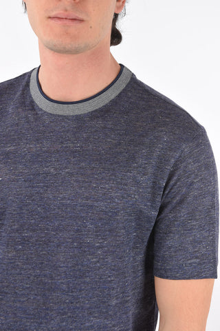 ZZEGNA flax t-shirt